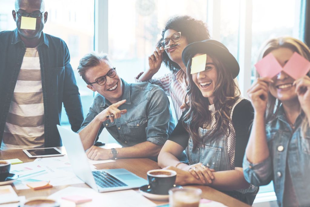 Das Büro als Ort der Begegnung für Austausch und Zusammenarbeit