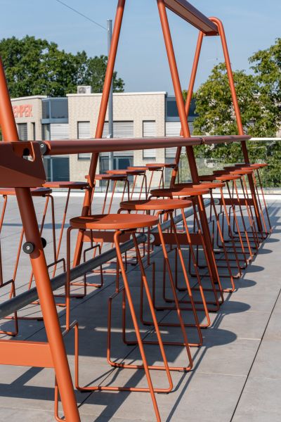 Openair - Eventfläche auf der neuen Dachterasse